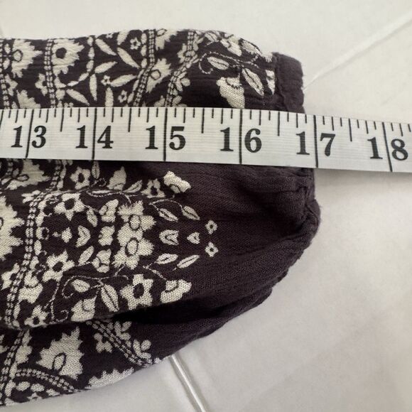 Forever 21 Women's Blouse Sz Small Bohemian Hippie Festival Gypsy Inspired Indie - Picture 13 of 13